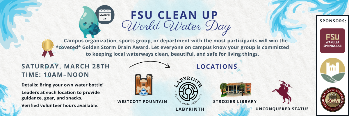 World Water Day Campus Clean-Up