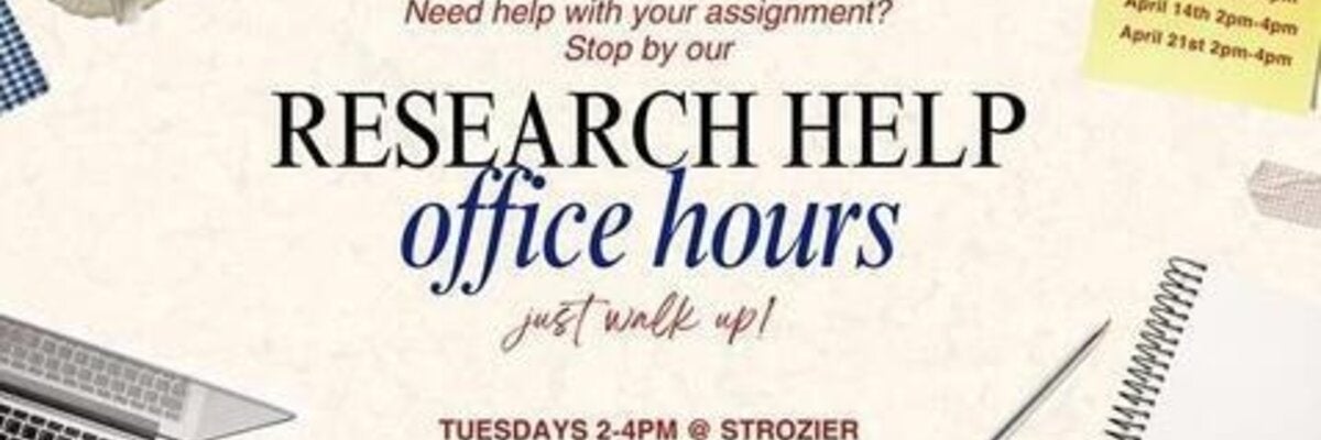 Research Help Office Hours