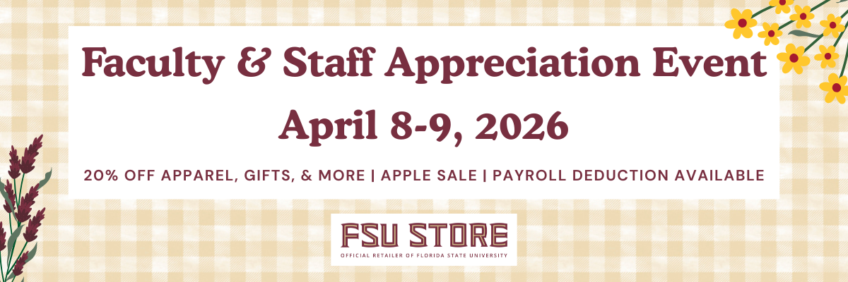 Faculty and Staff Appreciation Event banner