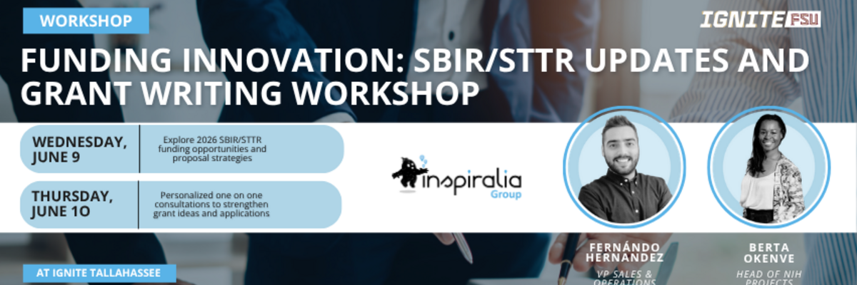 Graphic showing the two guest speakers, overlaid a background of a desktop with financial reports on it