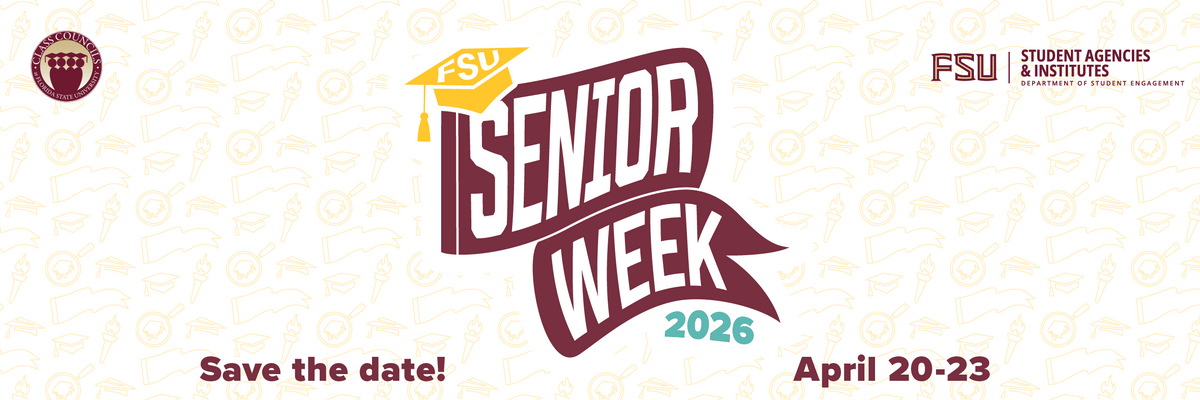 Senior Week, Save the Date, April 20-23, Brought to you by Senior Class Council