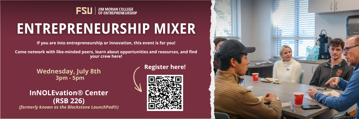 Entrepreneurship Mixer Jim Moran College