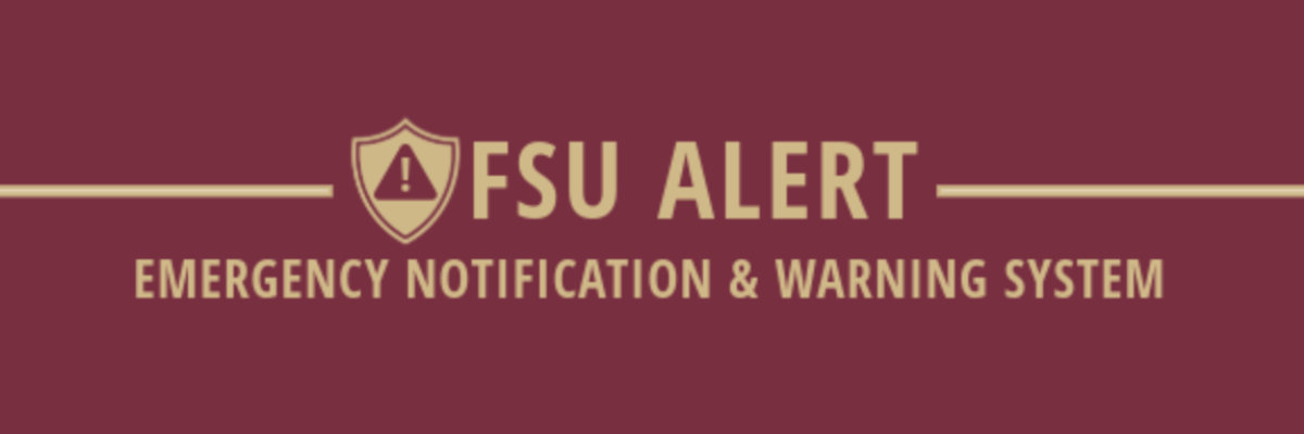 Logo of FSU Alert.