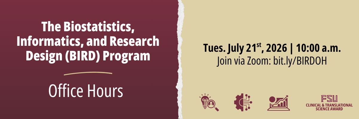The BIRD Program Office Hours | Tues. June 16th, 2026 | 10:00am | Join via Zoom: bit.ly/BIRDOH