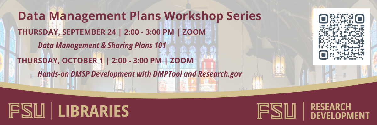 Data Management Plans Workshop Series