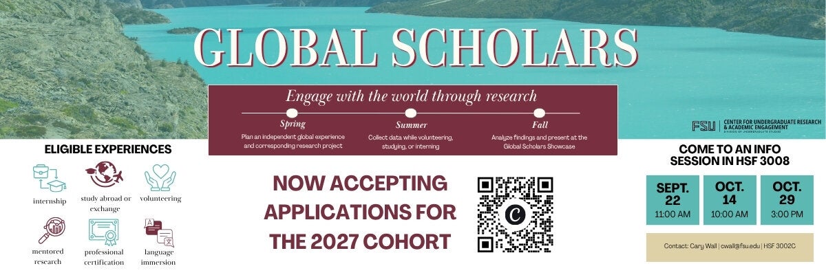 Global Scholars applications now open