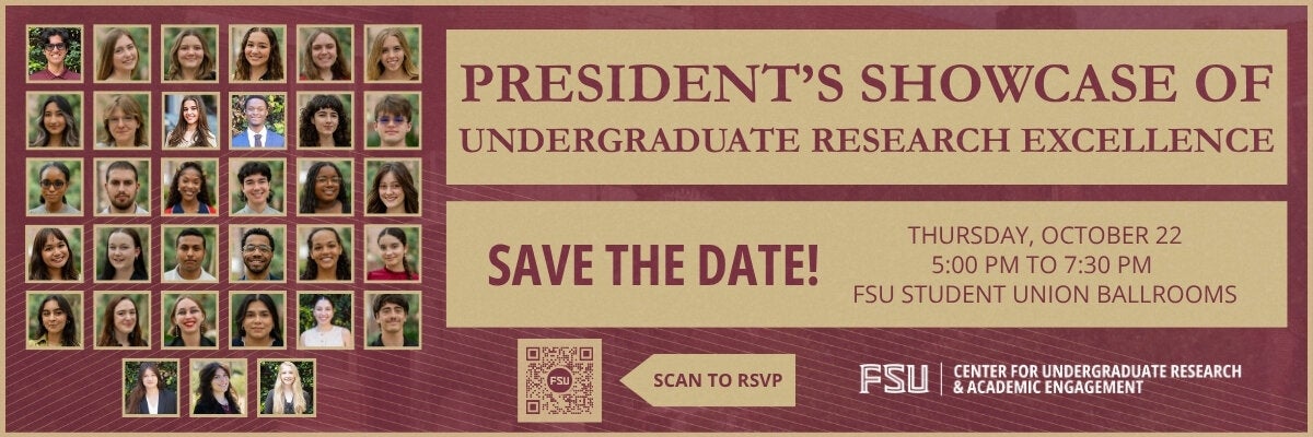 Save the Date. President's Showcase is on Thursday, October 22nd at 5:00 pm