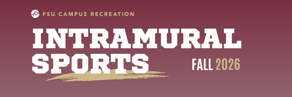 Intramural Sports Fall 2026 Banner