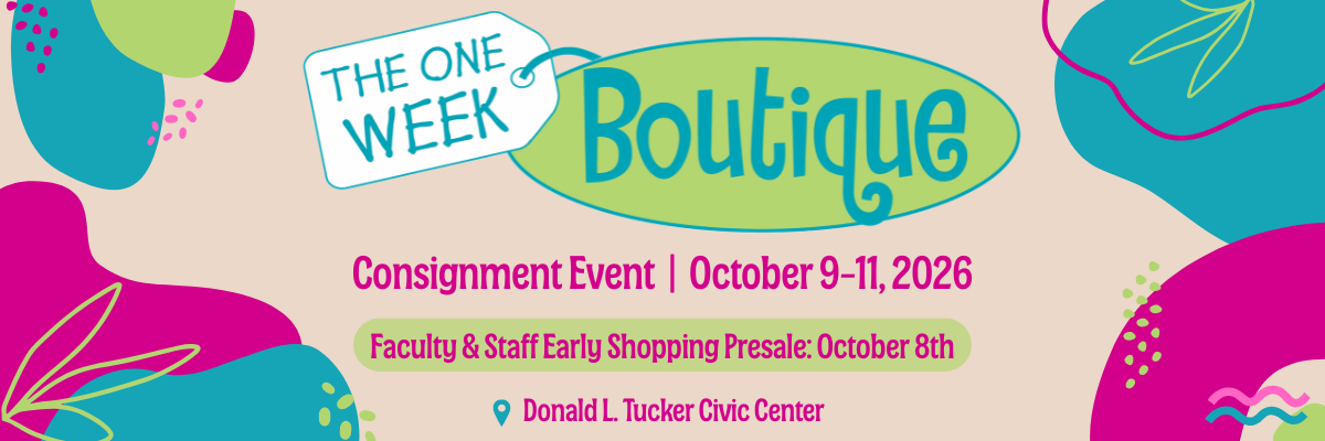 One Week Boutique Consignment Event: October 9-11