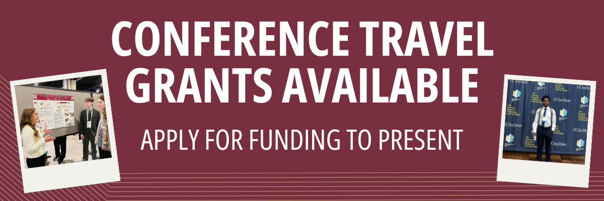 Conference Presentation Travel Grants Available
