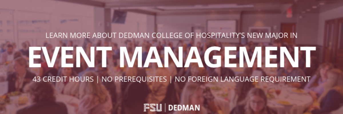 Event Management Major - Dedman College of Hospitality