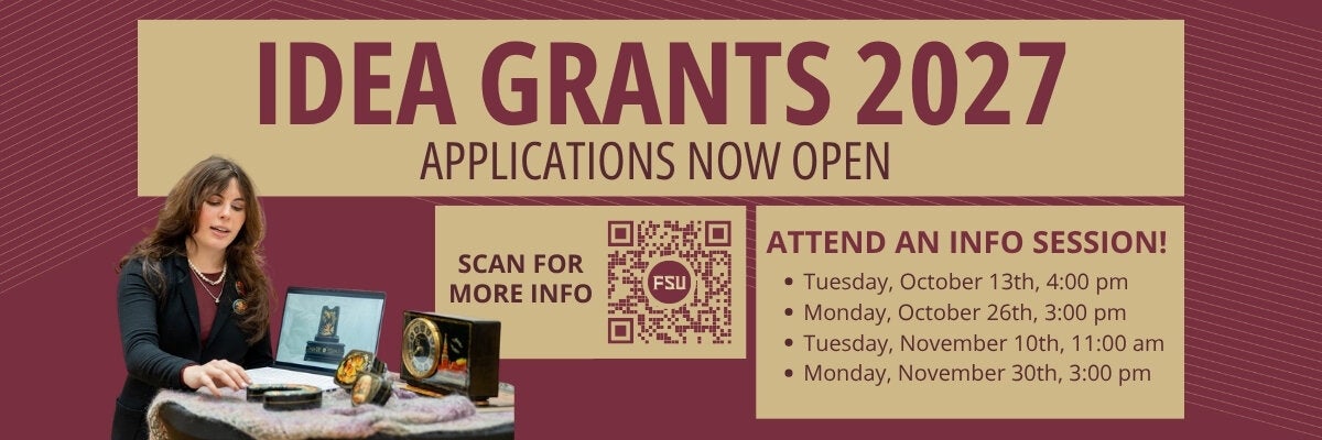 IDEA Grants applications are now open.