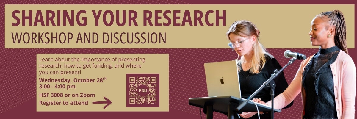 Learn about how to share your research.