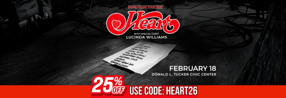 Heart: Royal Flush Tour 2026