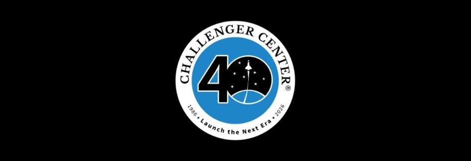 Challenger Center 40th Anniversary Logo
