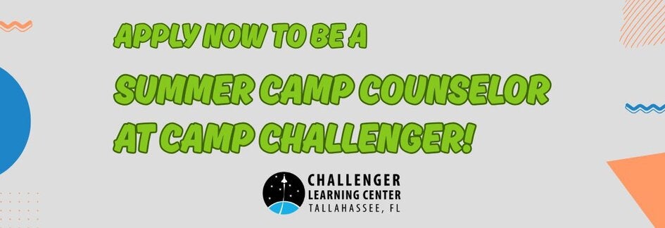 Apply To Be a Summer Camp Counselor at Camp Challenger