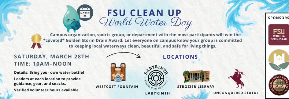 World Water Day Campus Clean-Up