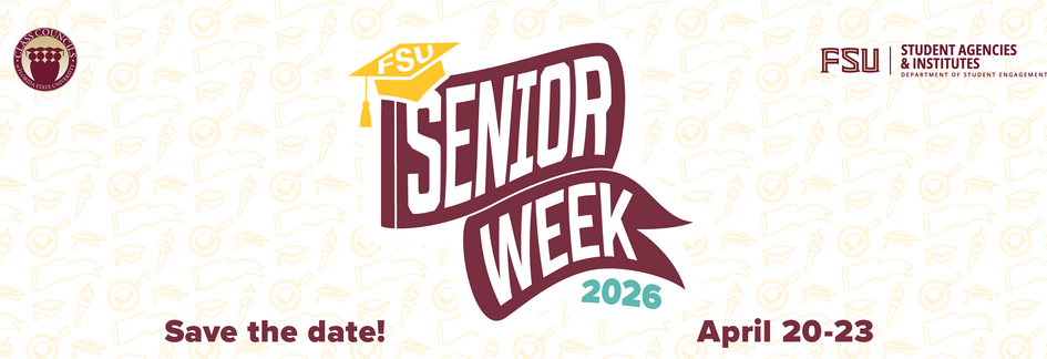 Senior Week, Save the Date, April 20-23, Brought to you by Senior Class Council