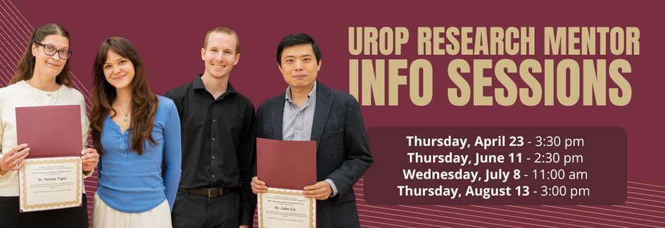 UROP Mentor info sessions updated