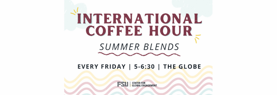 This image is a promotional graphic for a recurring event hosted by Florida State University (FSU).