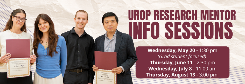 UROP Mentor info sessions updated