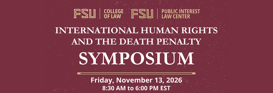 FSU College of Law Death Penalty Event