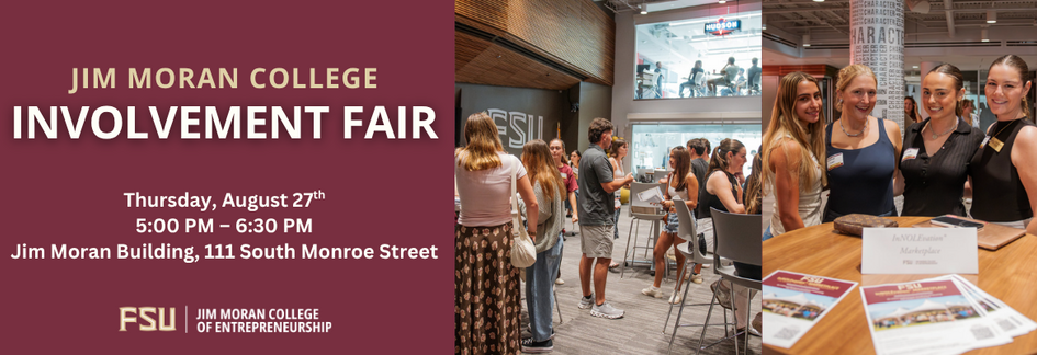 Jim Moran College Welcome Fair