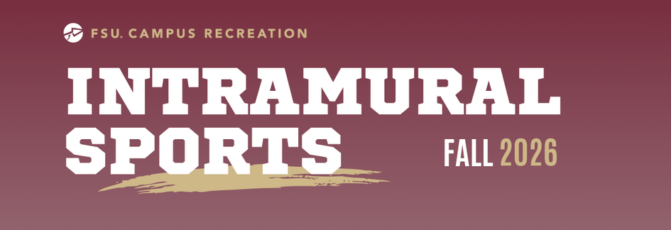 Intramural Sports Fall 2026 Banner