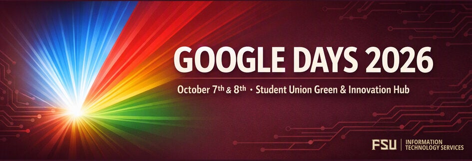 FSU to Host Google Days 2026