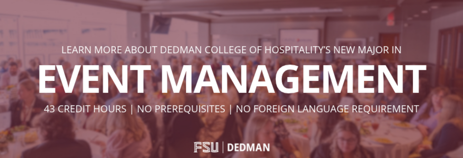 Event Management Major - Dedman College of Hospitality