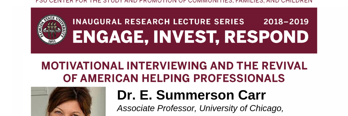 Summerson Carr Lecture Series Header Photo