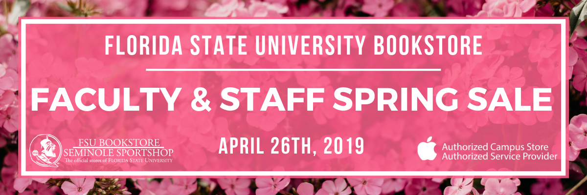 FSU Bookstore’s Faculty & Staff Spring Sale