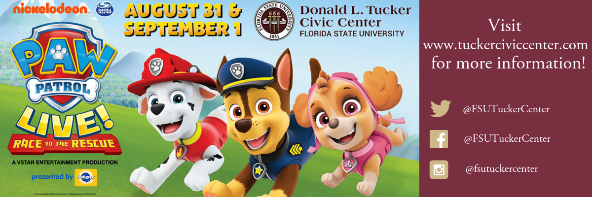 Paw Patrol Live!: Race to the Rescue at the Donald L. Tucker Civic Center