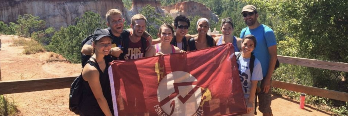 Group at Outdoor Pursuits Hiking Trip