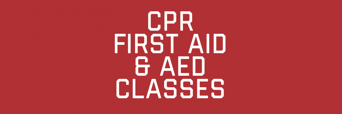 CPR AED Classes