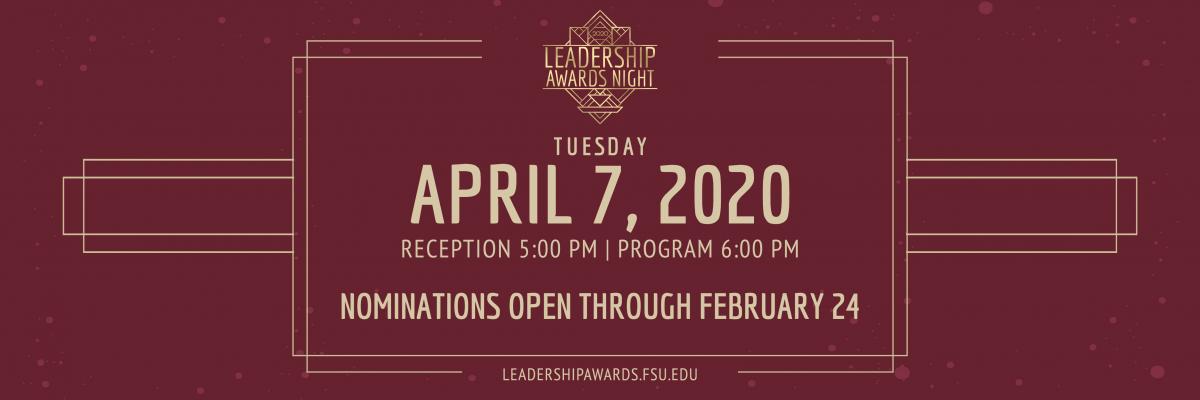 Leadership Awards Night Save the Date