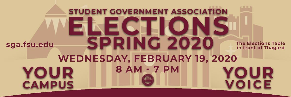 SGA and Black Student Union Spring Elections 