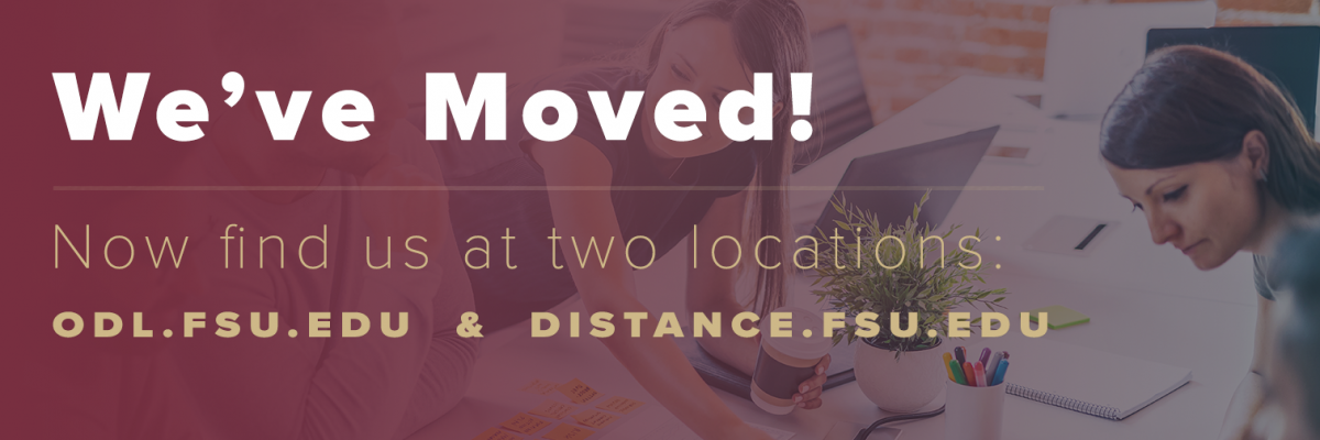 We've moved graphic