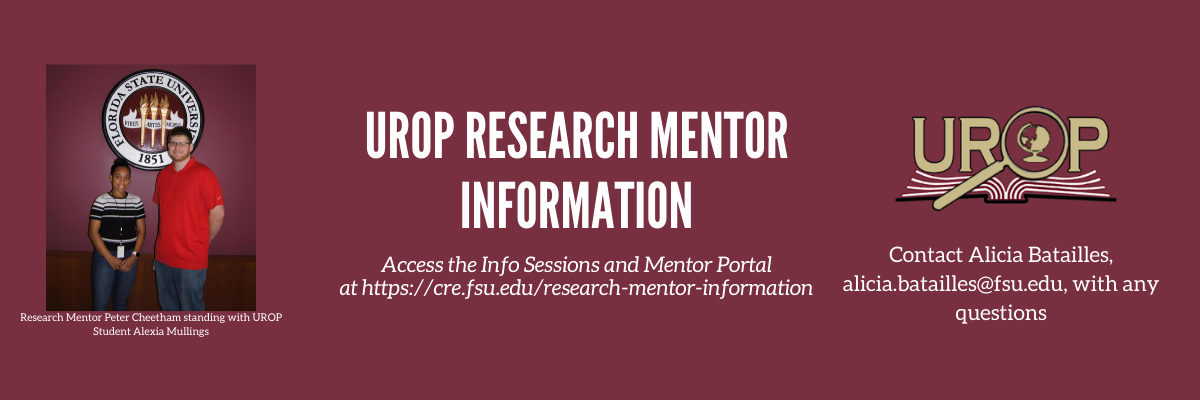 UROP Research Mentor Information Flyer