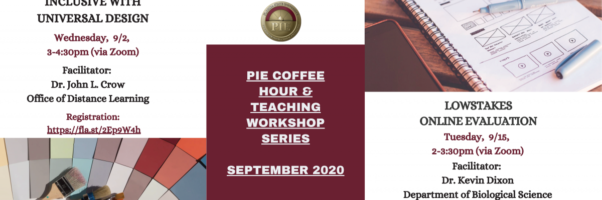 PIE Virtual Workshops-Onlne Teaching Support