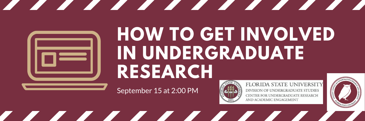 How to Get Involved in Undergraduate Research Event!