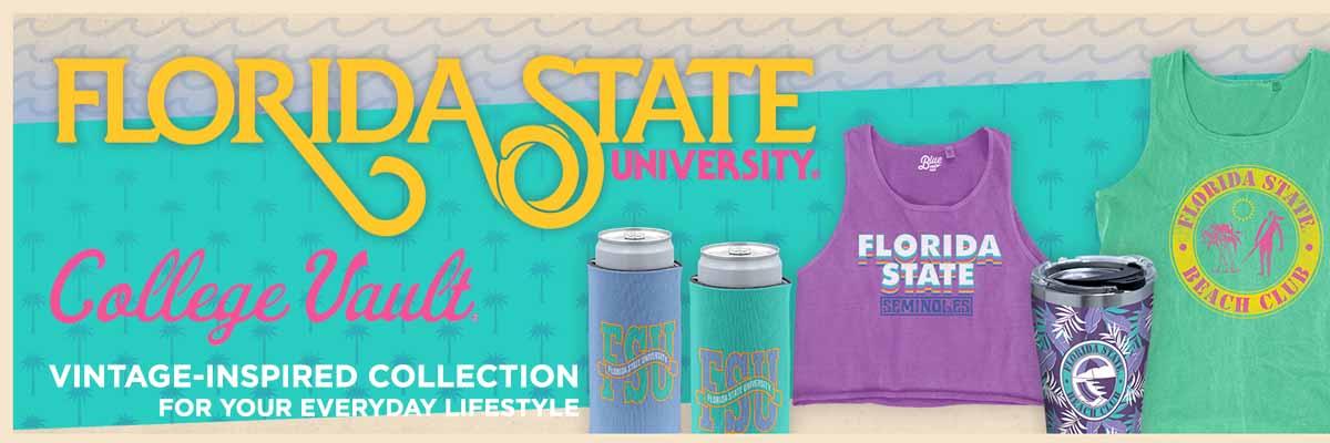 FSU Bookstore College Vault Vintage-Inspired Beach Collection