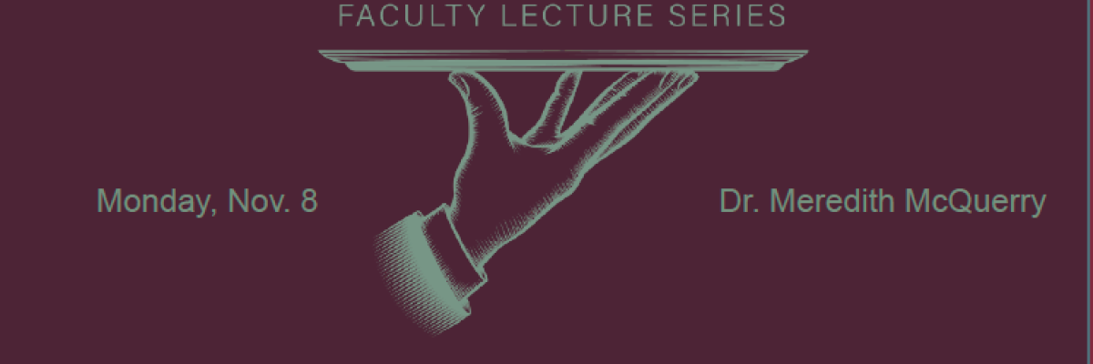 Carothers Faculty Lecture Series 