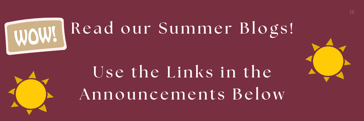 Read CRE Summer Program Blogs!