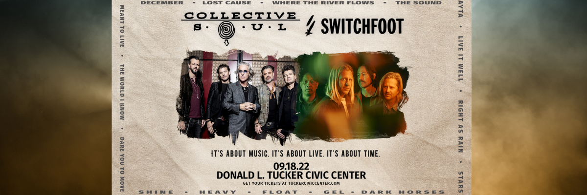 Collective Soul and Switchfoot to Rock the Tucker Center This Fall