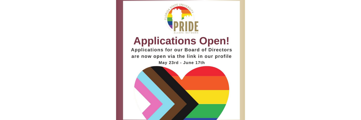 Pride Alumni Network Board Applications