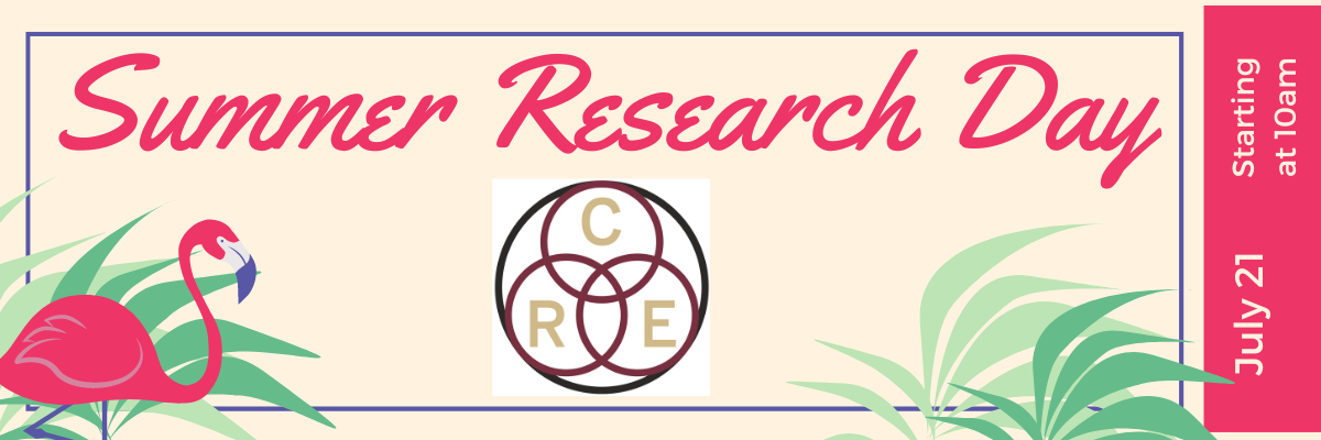 Summer Research Day is on July 21, 2022