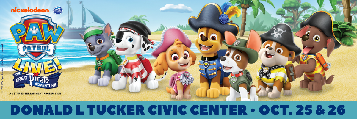 PAW Patrol Live! “The Great Pirate Adventure” Takes Over Tallahassee |  University Announcements