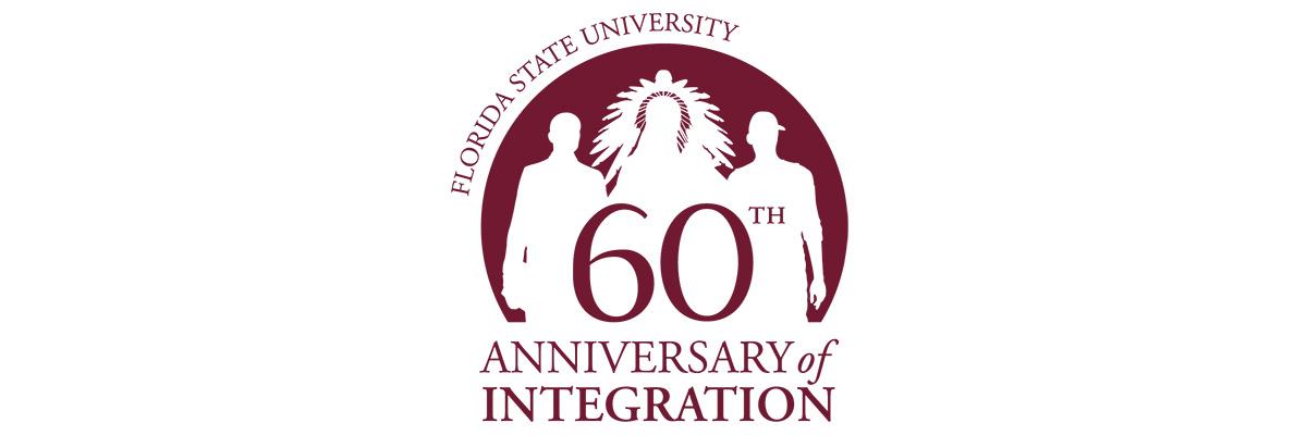 60th anniversary of integration logo