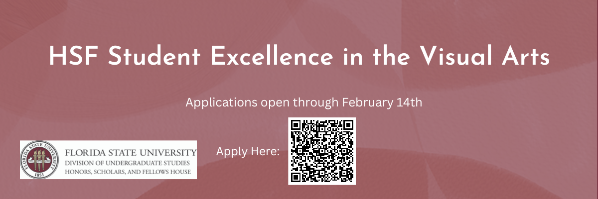 HSF Student Excellence in the Visual Arts Application Open!